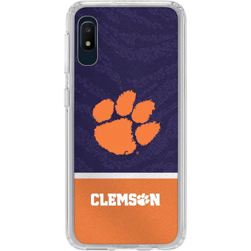 Clemson University Paw Logo Galaxy Cases