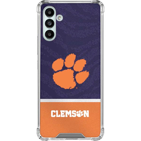 Clemson University Paw Logo Galaxy A13 5G Clear Case