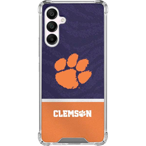 Clemson University Paw Logo Galaxy A16 5G Clear Case