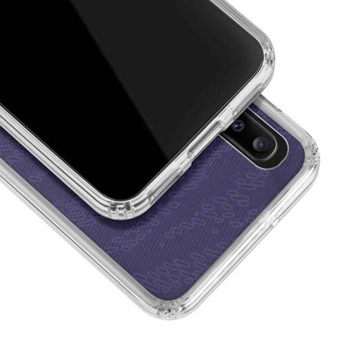 Clemson University Paw Logo Galaxy A20 Clear Case