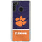 Clemson University Paw Logo Galaxy A21 Clear Case