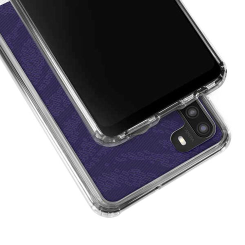 Clemson University Paw Logo Galaxy A21 Clear Case