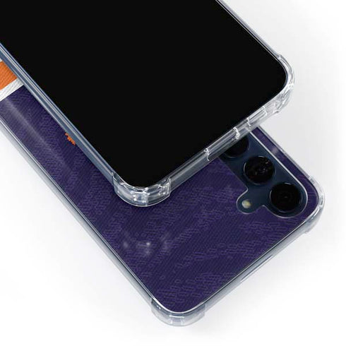 Clemson University Paw Logo Galaxy A35 5G Clear Case
