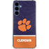Clemson University Paw Logo Galaxy A55 5G Clear Case