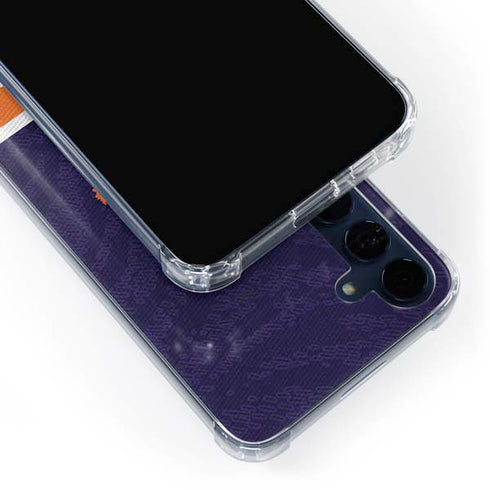 Clemson University Paw Logo Galaxy A55 5G Clear Case