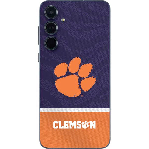 Clemson University Paw Logo Galaxy A55 5G Skin