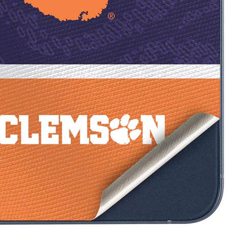 Clemson University Paw Logo Galaxy A55 5G Skin