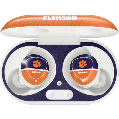 Clemson University Paw Logo Galaxy Buds Plus Skin