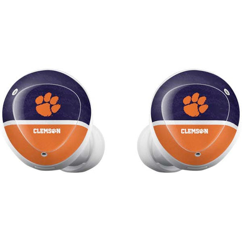 Clemson University Paw Logo Galaxy Buds Plus Skin