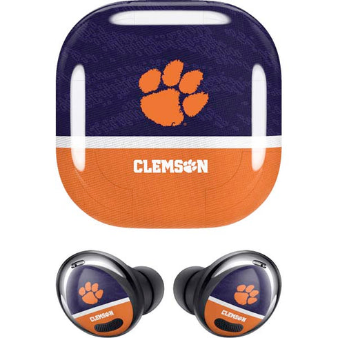 Clemson University Paw Logo Galaxy Buds Pro Skin