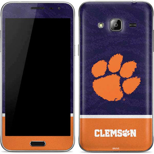 Clemson University Paw Logo Galaxy J3 Skin