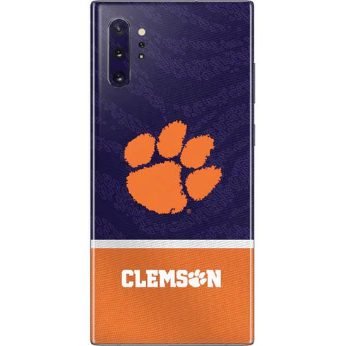 Clemson University Paw Logo Galaxy Note 10 Plus Skin