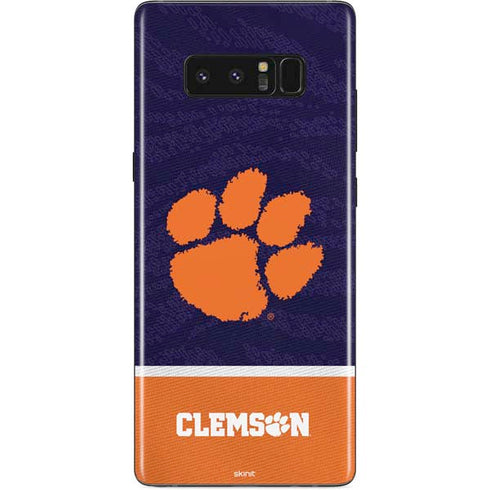 Clemson University Paw Logo Galaxy Note 8 Skin