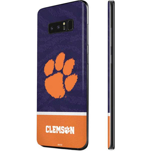 Clemson University Paw Logo Galaxy Note 8 Skin