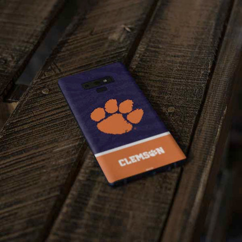 Clemson University Paw Logo Galaxy Note 9 Skin