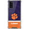 Clemson University Paw Logo Galaxy Note20 5G Clear Case