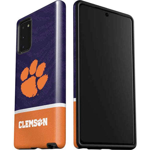 Clemson University Paw Logo Galaxy Note20 5G Pro Case