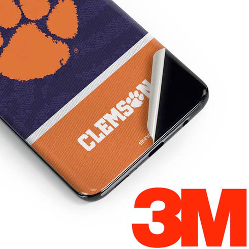 Clemson University Paw Logo Galaxy S10 Skin