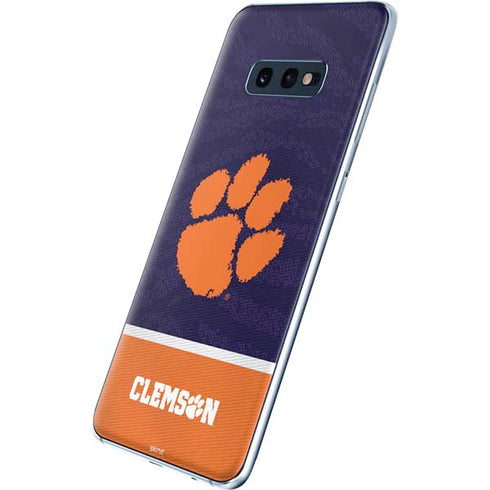 Clemson University Paw Logo Galaxy S10e Skin
