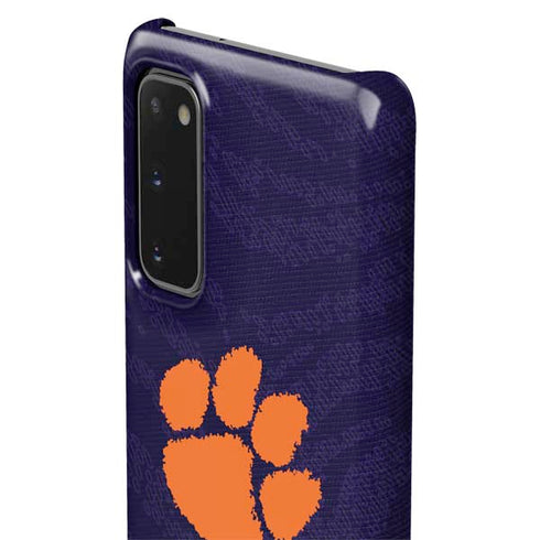 Clemson University Paw Logo Galaxy S20 Lite Case