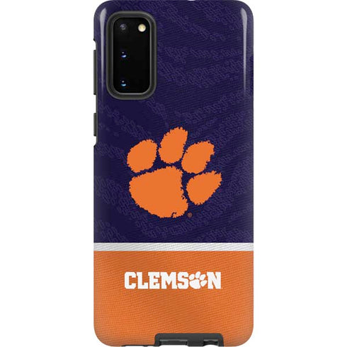 Clemson University Paw Logo Galaxy S20 Pro Case