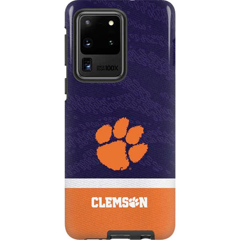 Clemson University Paw Logo Galaxy S20 Ultra 5G Pro Case