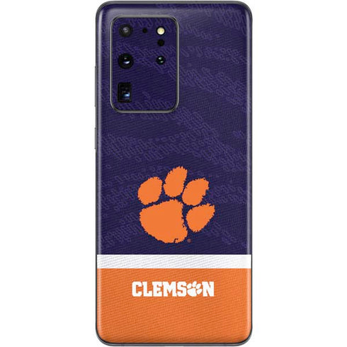 Clemson University Paw Logo Galaxy S20 Ultra 5G Skin