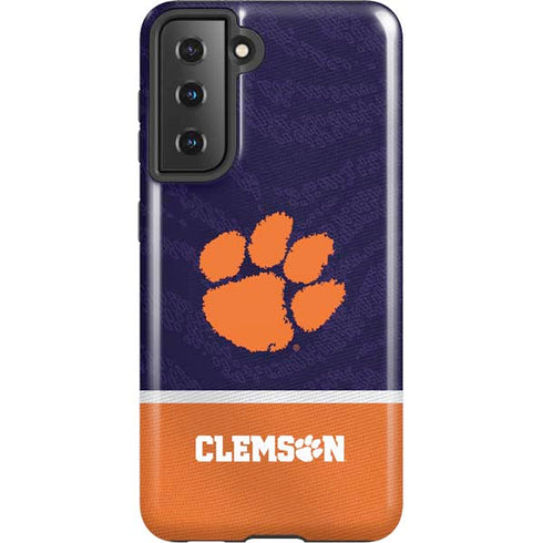 Clemson University Paw Logo Galaxy S21 5G Pro Case