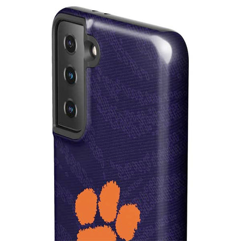 Clemson University Paw Logo Galaxy S21 FE Pro Case
