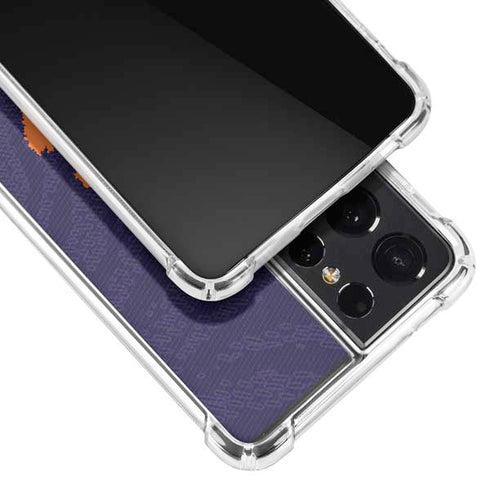 Clemson University Paw Logo Galaxy S21 Ultra 5G Clear Case