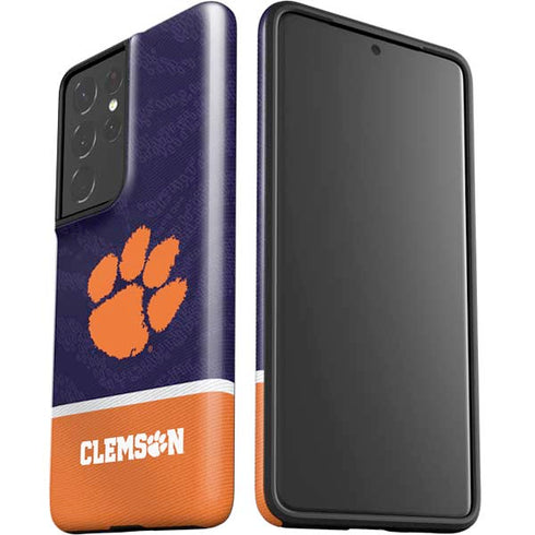 Clemson University Paw Logo Galaxy S21 Ultra 5G Pro Case