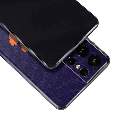 Clemson University Paw Logo Galaxy S21 Ultra 5G Skin