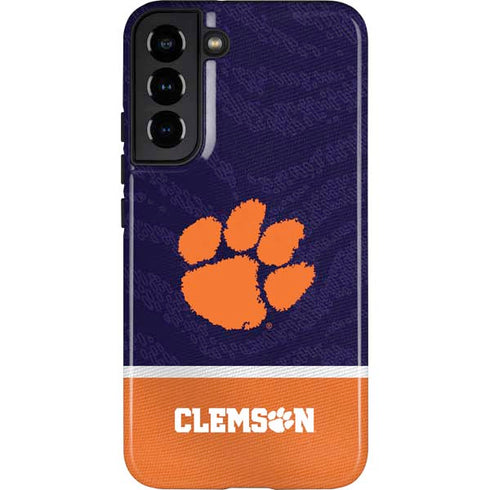 Clemson University Paw Logo Galaxy S22 Plus Pro Case