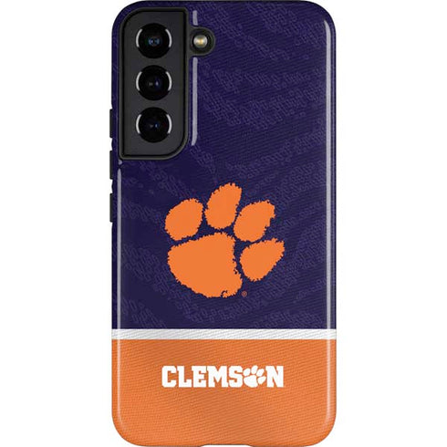 Clemson University Paw Logo Galaxy S22 Pro Case
