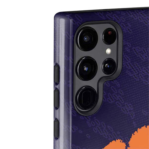 Clemson University Paw Logo Galaxy S22 Ultra Pro Case