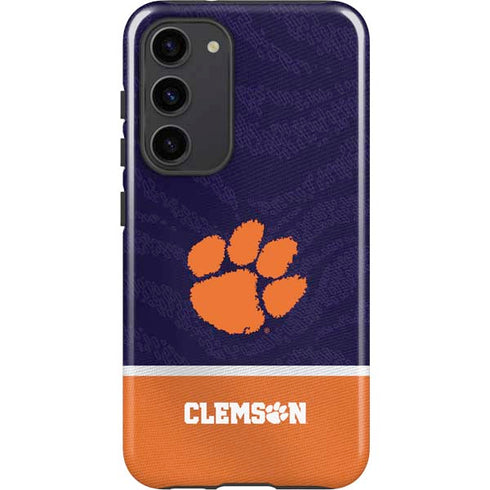 Clemson University Paw Logo Galaxy S23 Plus Pro Case