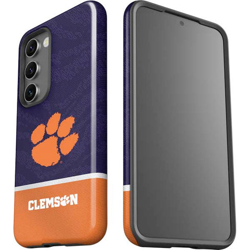 Clemson University Paw Logo Galaxy S23 Pro Case