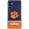 Clemson University Paw Logo Galaxy S24 Clear Case