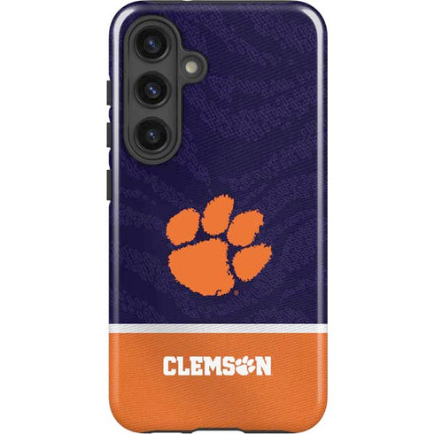 Clemson University Paw Logo Galaxy S25 Plus Impact Case