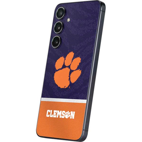 Clemson University Paw Logo Galaxy S25 Plus Skin