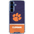 Clemson University Paw Logo Galaxy S25 Plus Clear Case