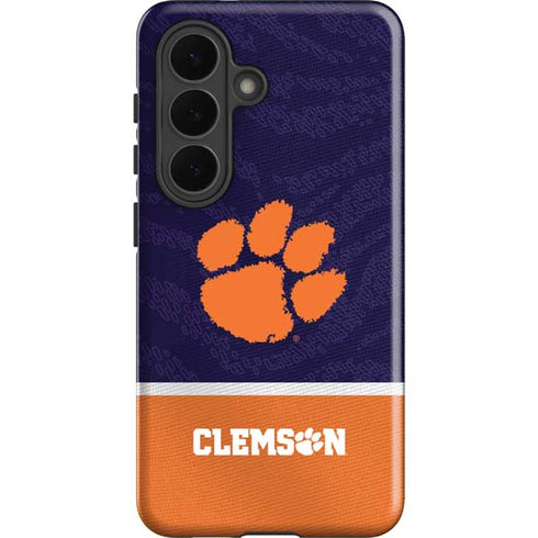 Clemson University Paw Logo Galaxy S26 Impact Case