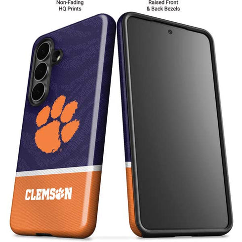 Clemson University Paw Logo Galaxy S26 Plus Impact Case