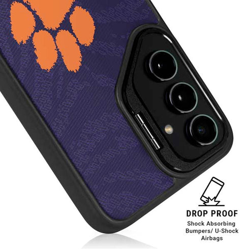 Clemson University Paw Logo Galaxy S26 Plus Kickstand Case