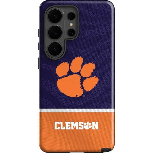 Clemson University Paw Logo Galaxy S26 Ultra Impact Case