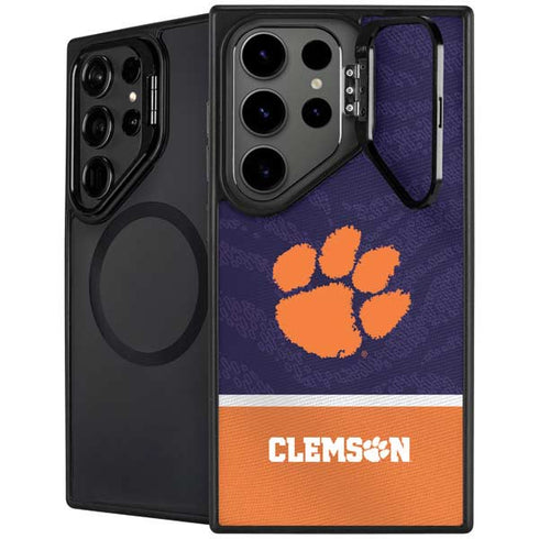 Clemson University Paw Logo Galaxy S26 Ultra Kickstand Case