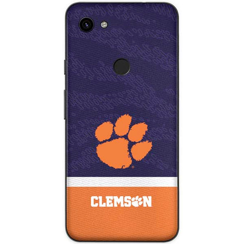 Clemson University Paw Logo Google Pixel 3a XL Skin