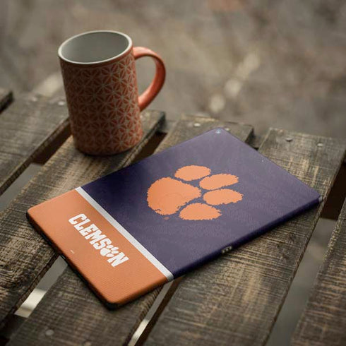 Clemson University Paw Logo iPad Skins