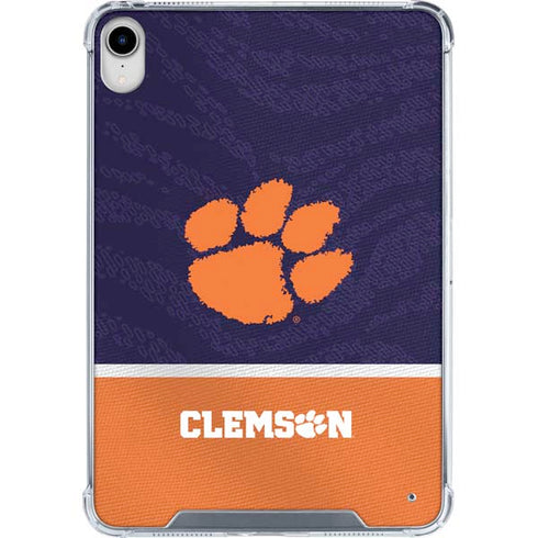 Clemson University Paw Logo iPad 11th Gen (2025) Clear Case