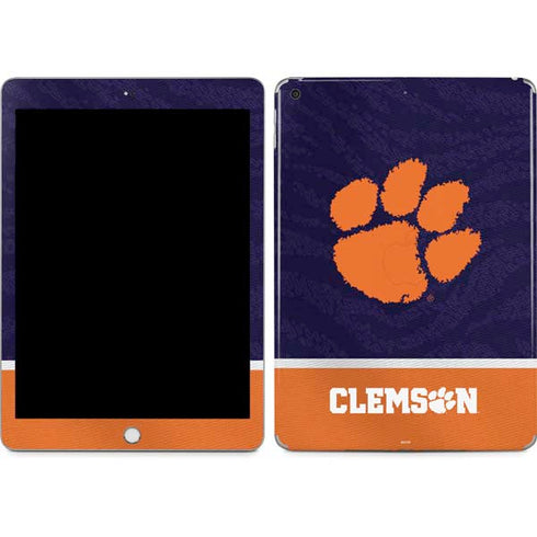 Clemson University Paw Logo Apple iPad Skin